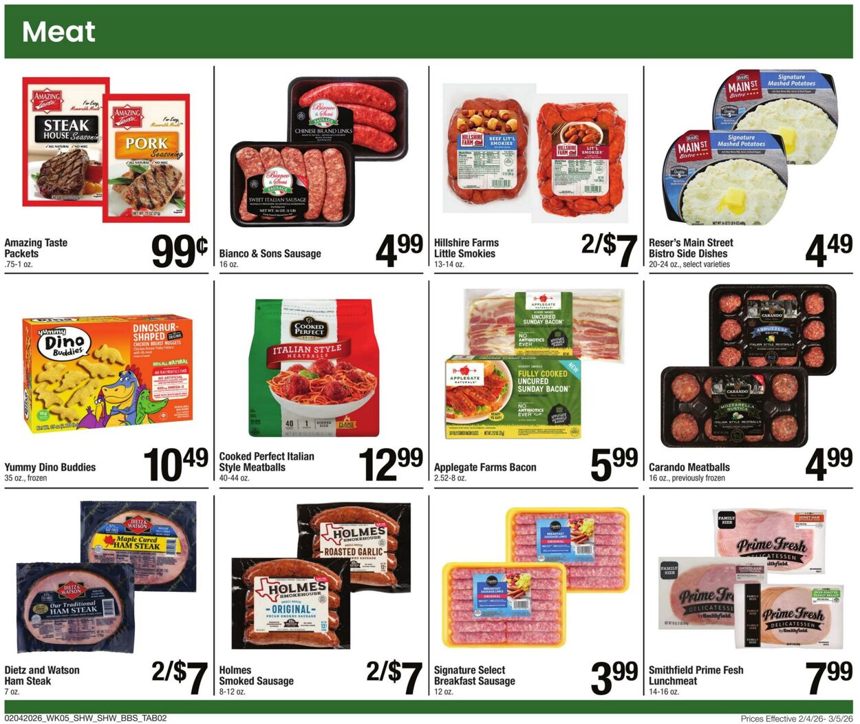 Weekly ad Shaws 02/04/2026 - 03/05/2026