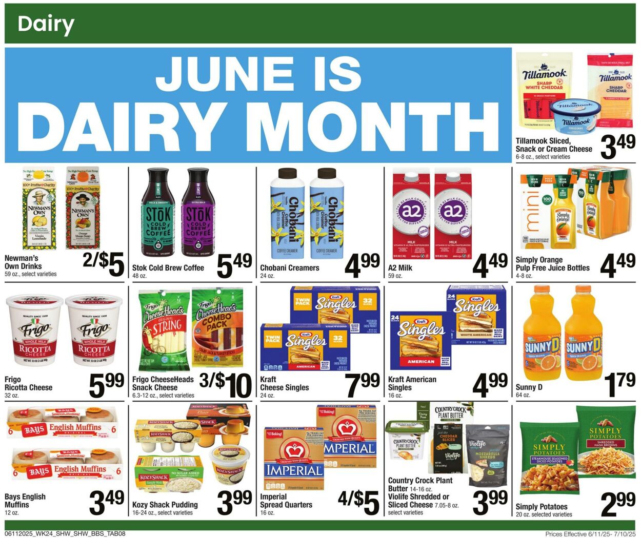 Weekly ad Shaws 06/11/2025 - 07/10/2025
