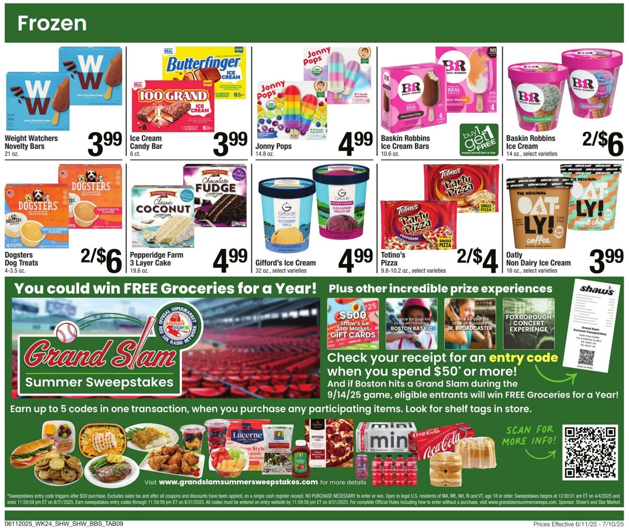 Weekly ad Shaws 06/11/2025 - 07/10/2025