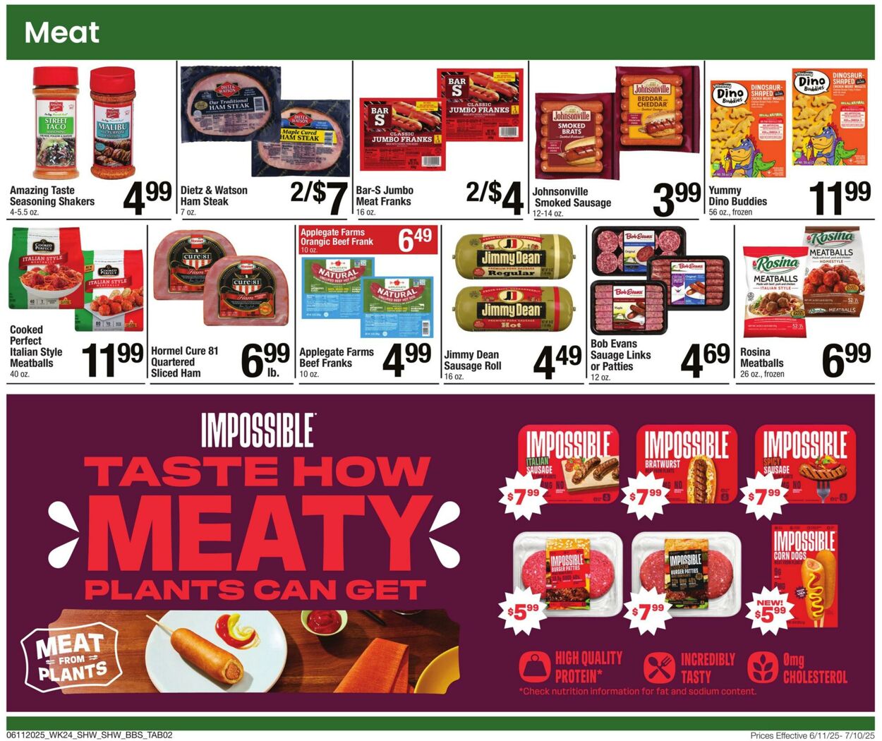 Weekly ad Shaws 06/11/2025 - 07/10/2025