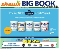 Weekly ad Shaws 11/06/2024 - 12/12/2024