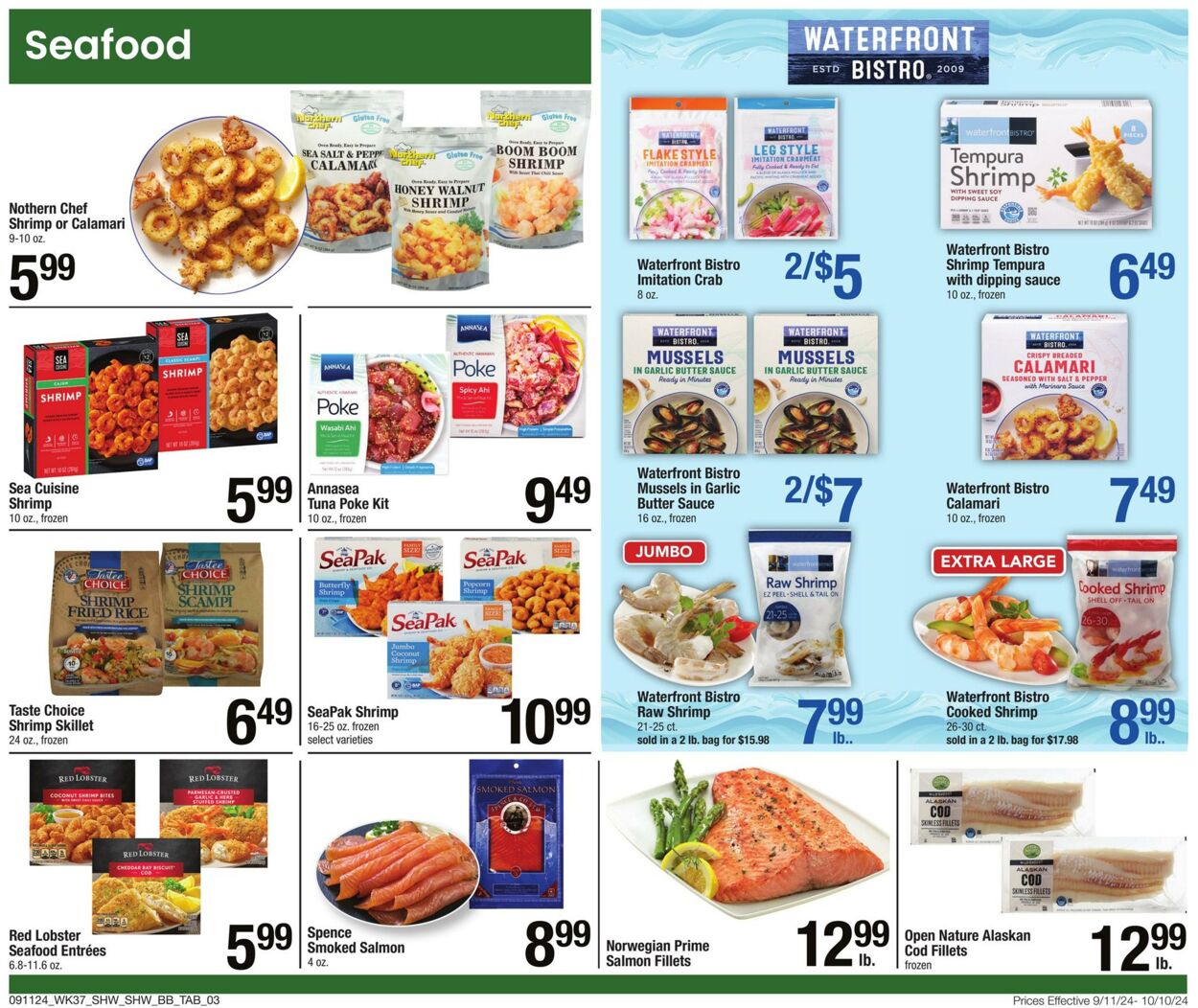 Weekly ad Shaws 09/11/2024 - 10/10/2024