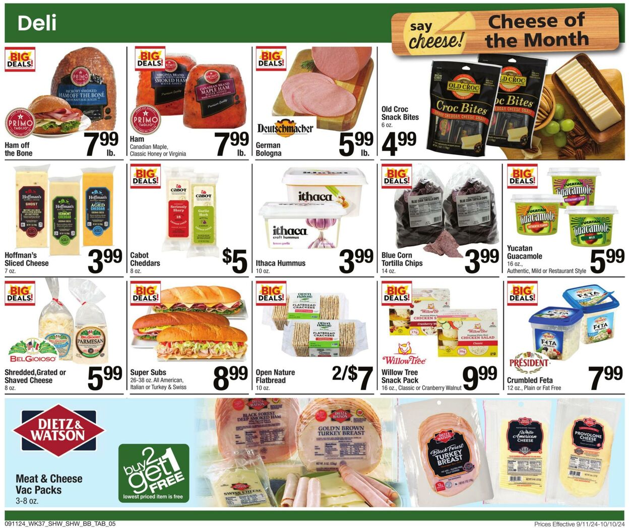 Weekly ad Shaws 09/11/2024 - 10/10/2024