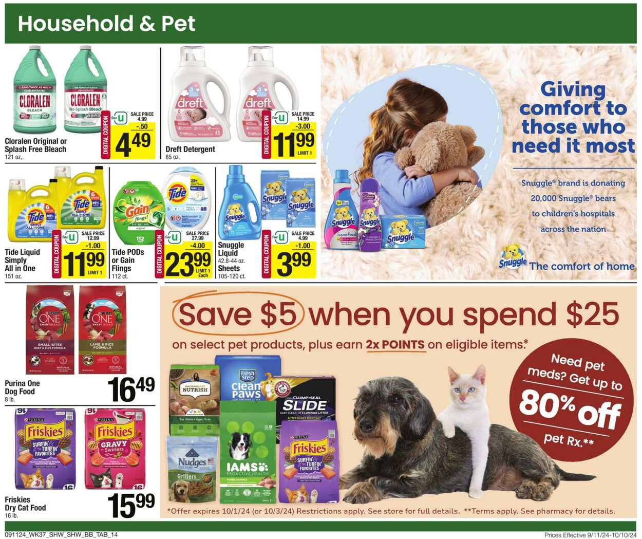 Weekly ad Shaws 09/11/2024 - 10/10/2024