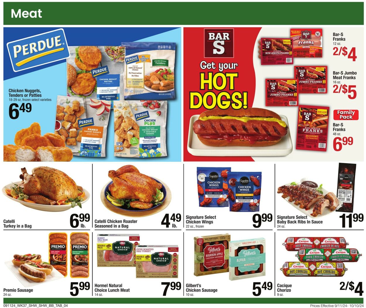 Weekly ad Shaws 09/11/2024 - 10/10/2024