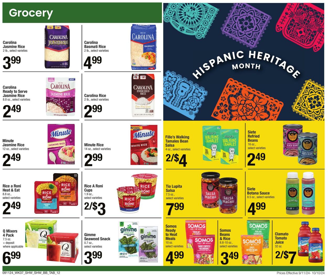 Weekly ad Shaws 09/11/2024 - 10/10/2024