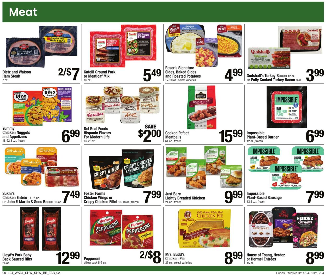 Weekly ad Shaws 09/11/2024 - 10/10/2024