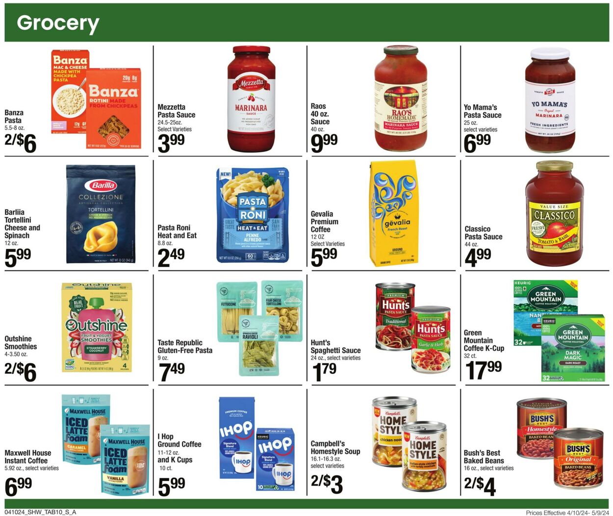 Weekly ad Shaws 04/10/2024 - 05/09/2024