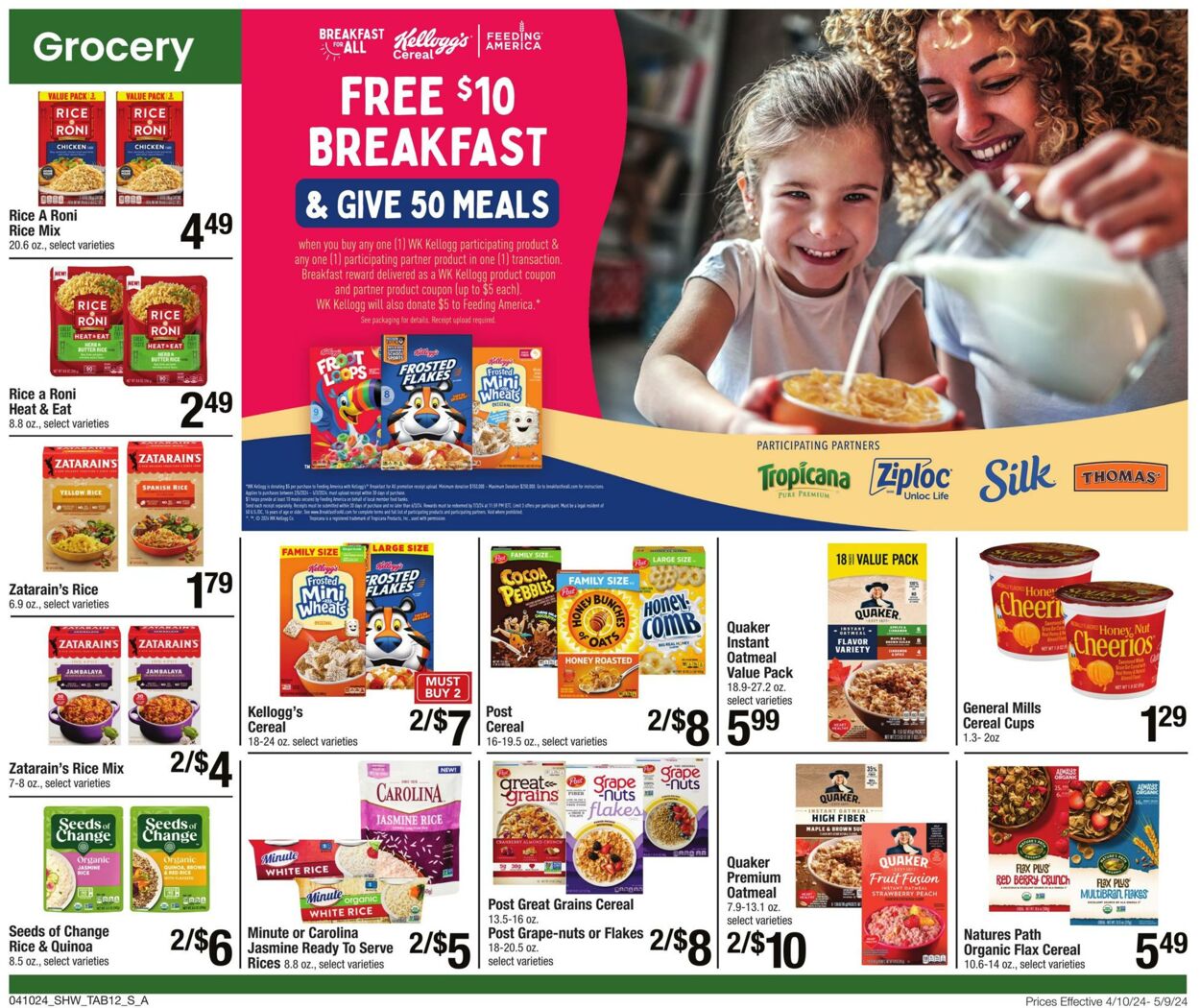 Weekly ad Shaws 04/10/2024 - 05/09/2024