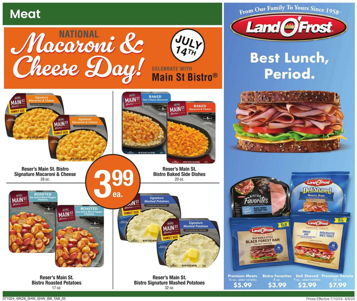 Weekly ad Shaws 07/10/2024 - 08/08/2024