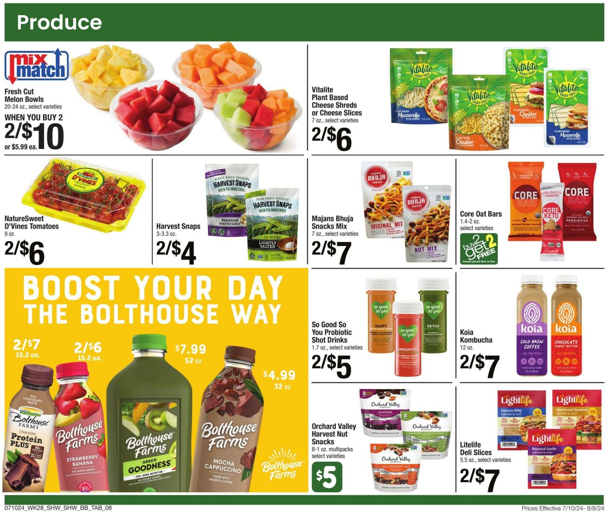 Weekly ad Shaws 07/10/2024 - 08/08/2024