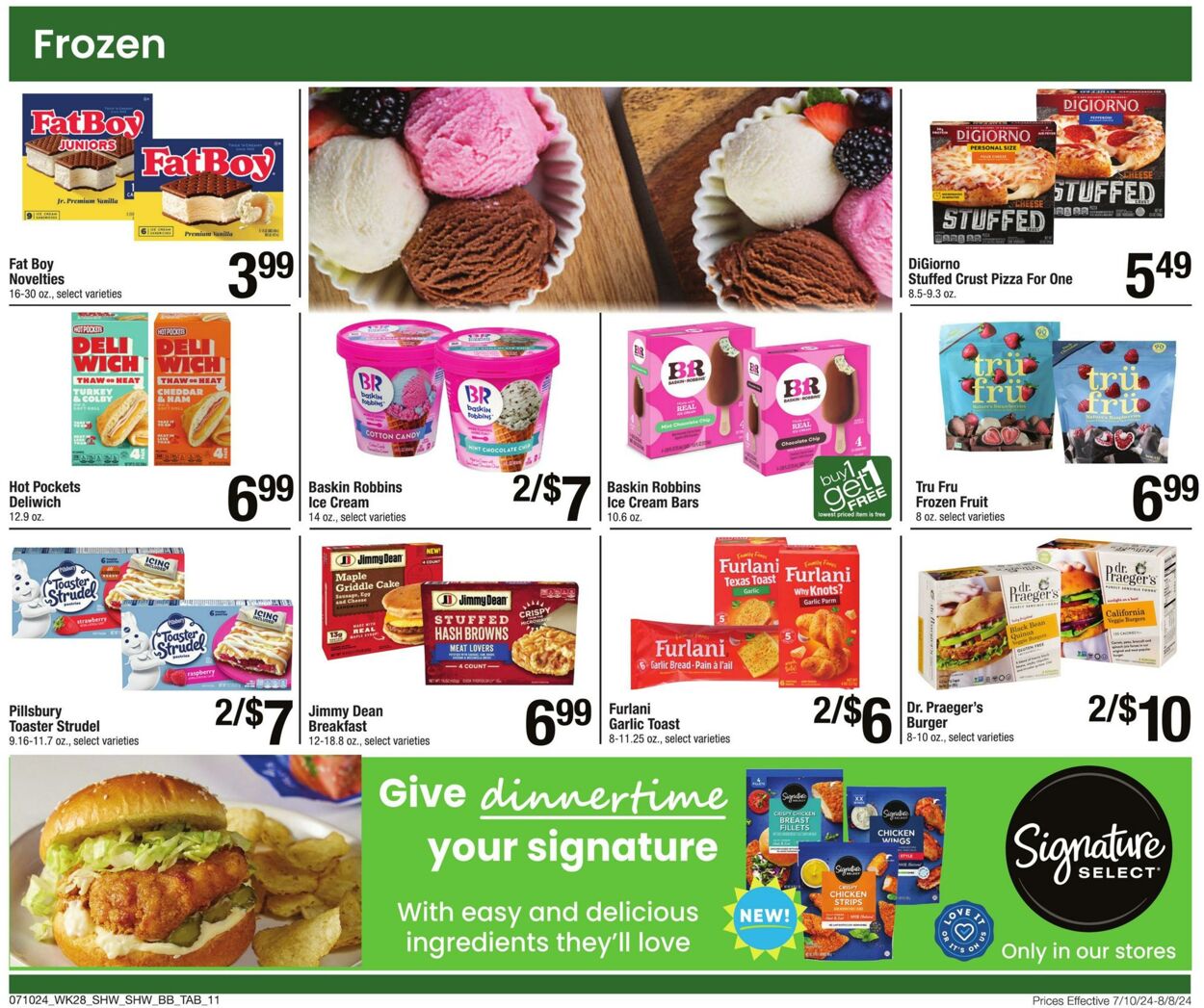 Weekly ad Shaws 07/10/2024 - 08/08/2024