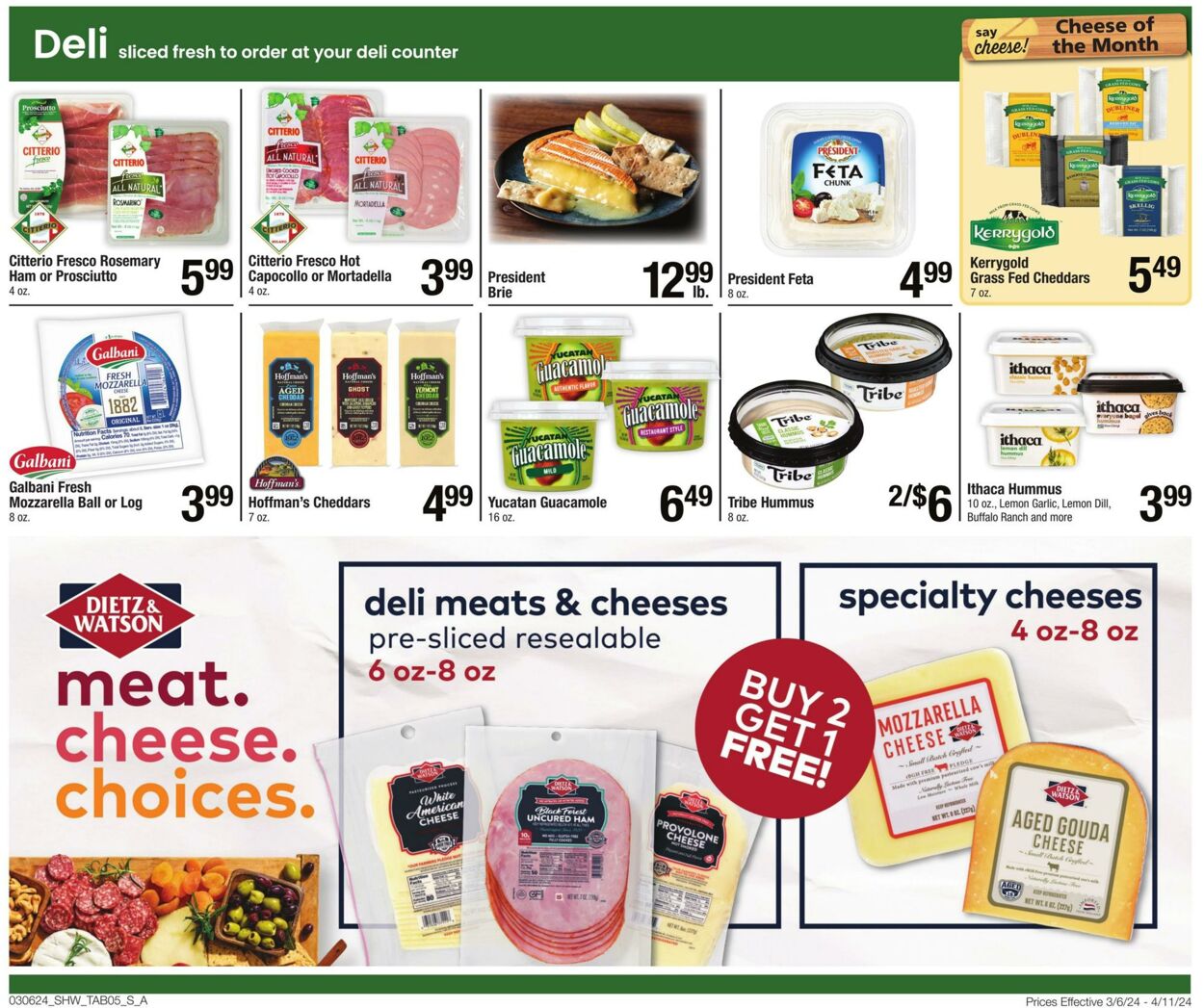 Weekly ad Shaws 03/06/2024 - 04/11/2024