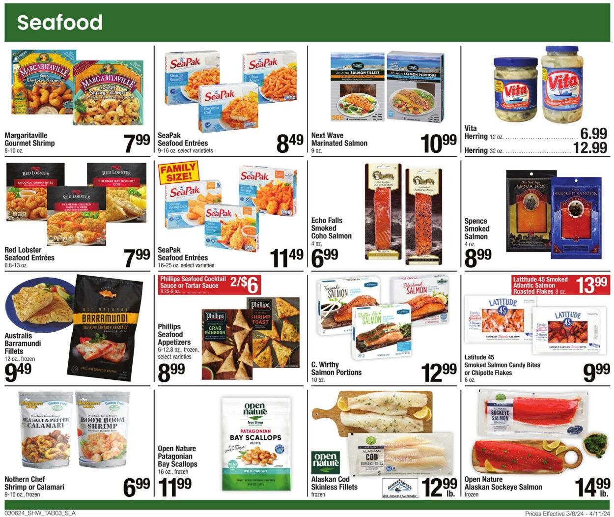 Weekly ad Shaws 03/06/2024 - 04/11/2024