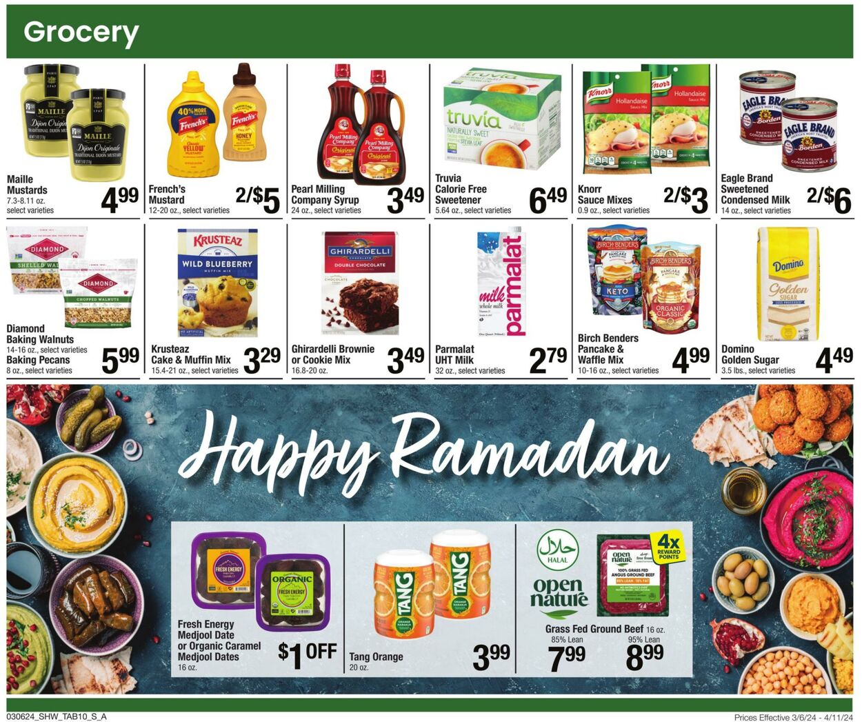 Weekly ad Shaws 03/06/2024 - 04/11/2024