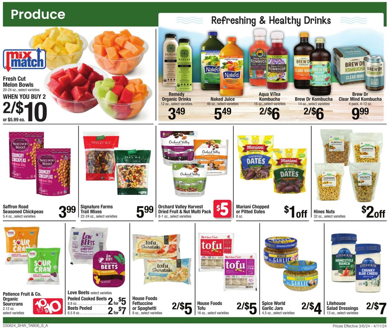 Weekly ad Shaws 03/06/2024 - 04/11/2024