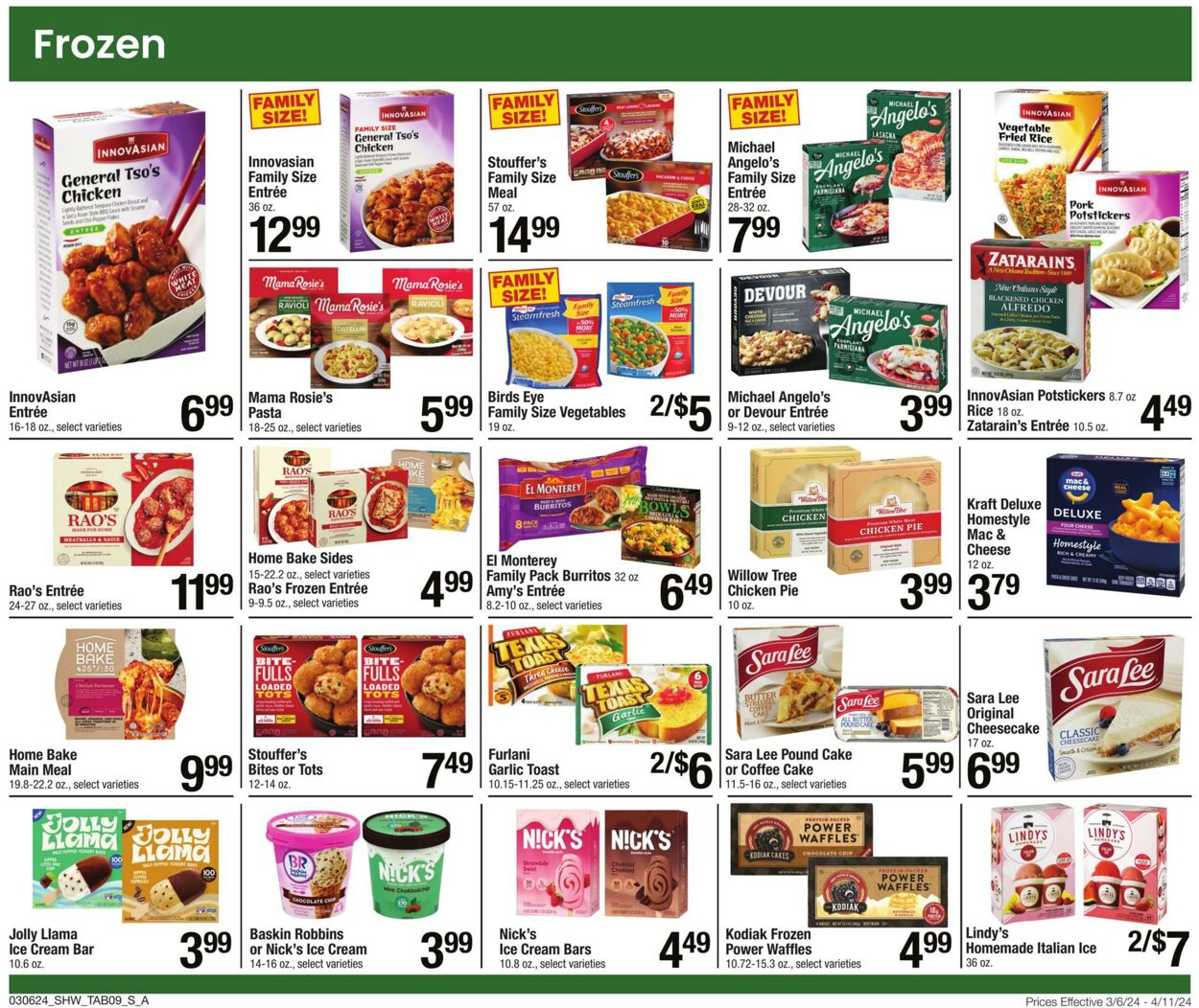 Weekly ad Shaws 03/06/2024 - 04/11/2024