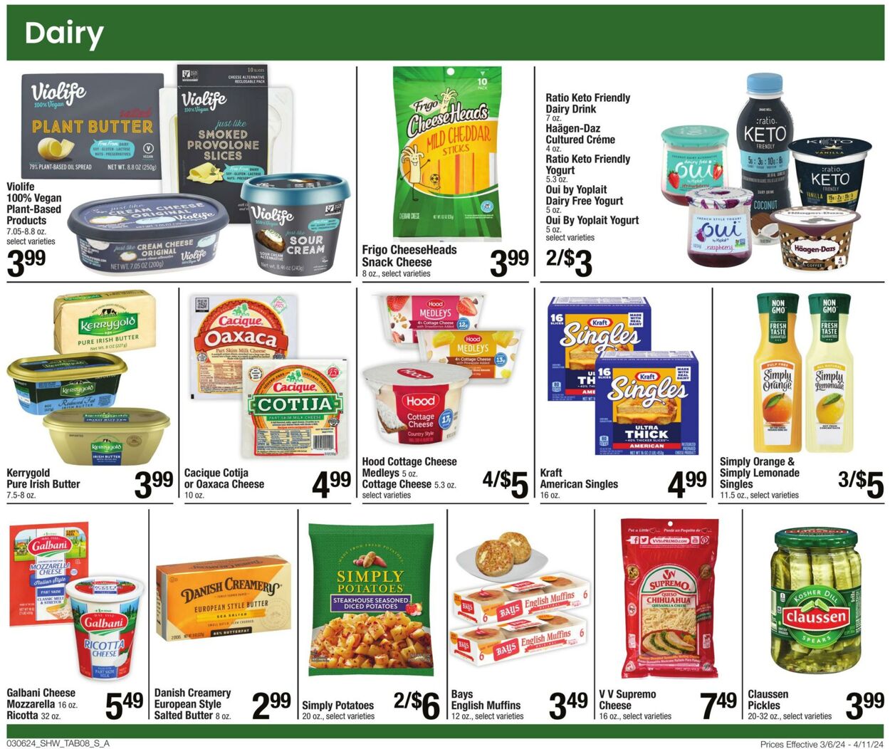 Weekly ad Shaws 03/06/2024 - 04/11/2024