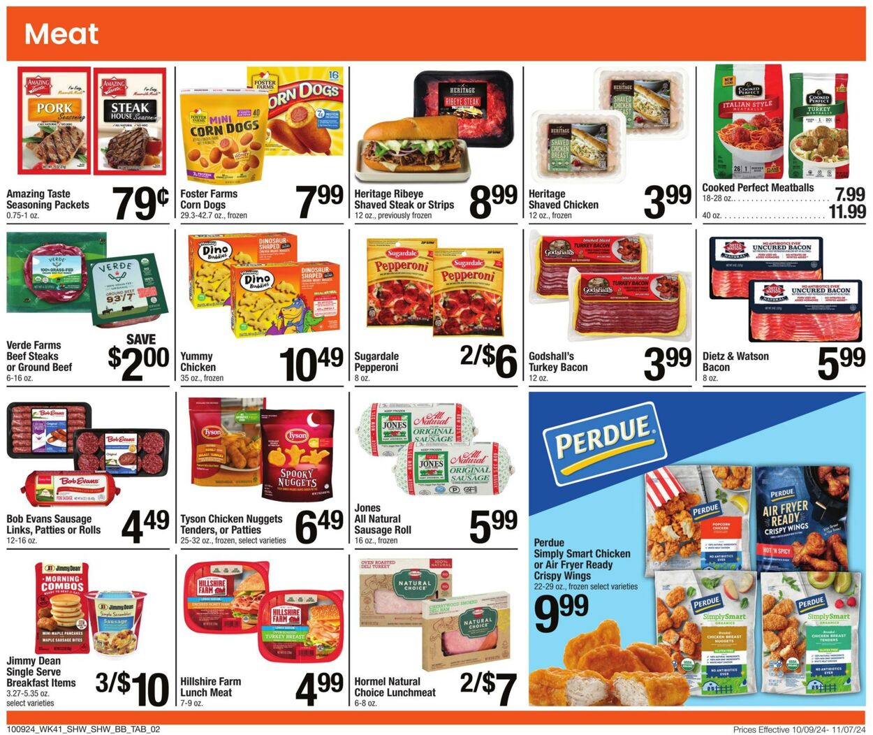 Weekly ad Shaws 10/09/2024 - 11/07/2024