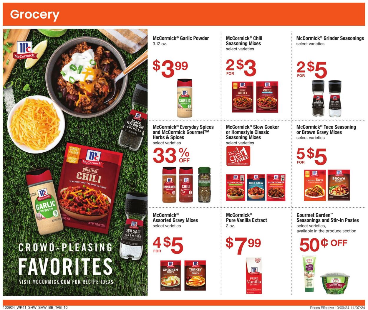 Weekly ad Shaws 10/09/2024 - 11/07/2024