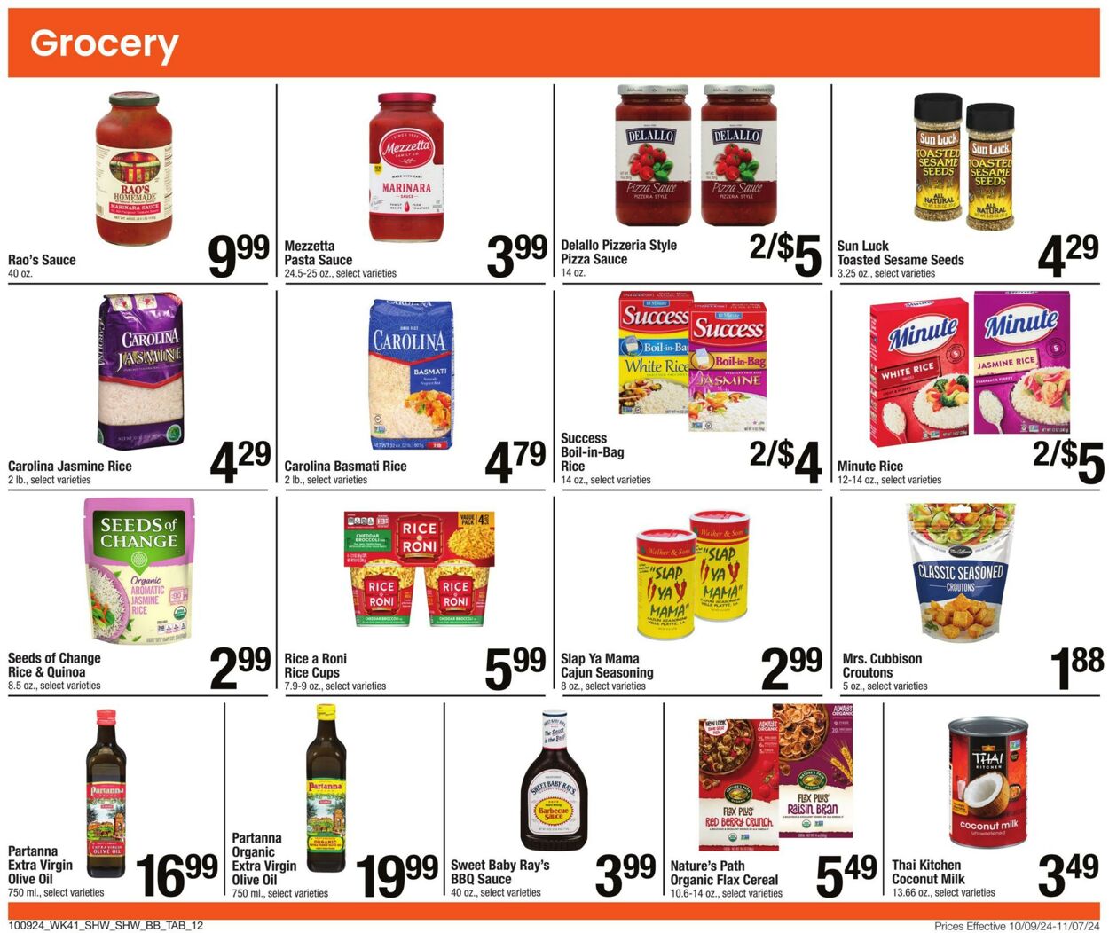 Weekly ad Shaws 10/09/2024 - 11/07/2024