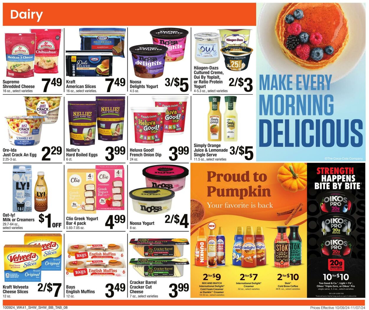 Weekly ad Shaws 10/09/2024 - 11/07/2024