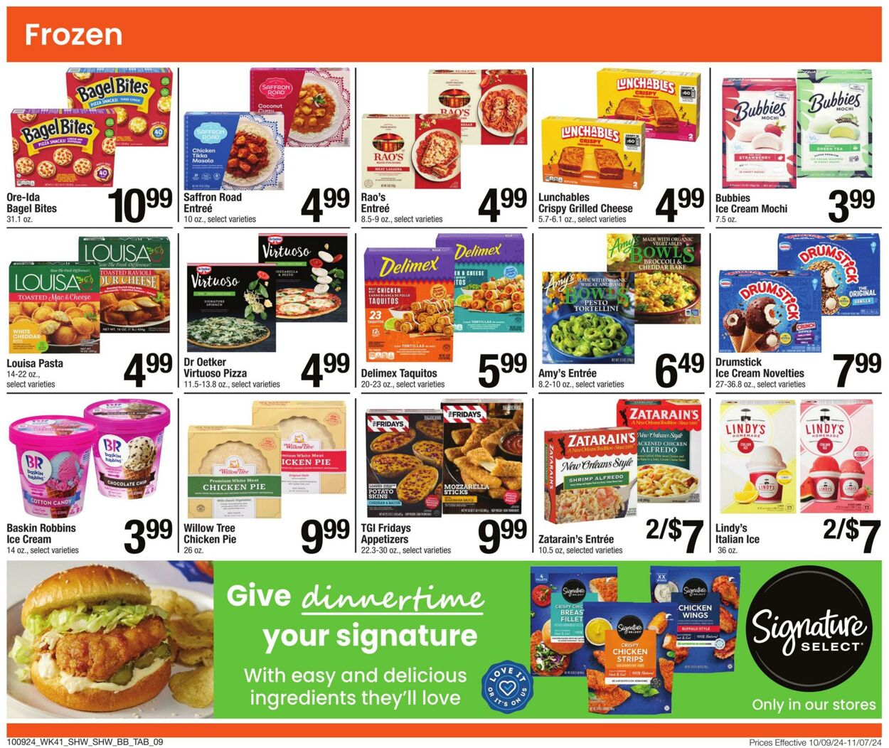 Weekly ad Shaws 10/09/2024 - 11/07/2024