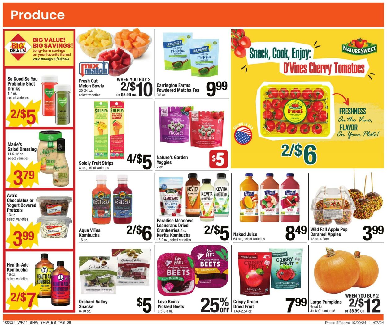 Weekly ad Shaws 10/09/2024 - 11/07/2024