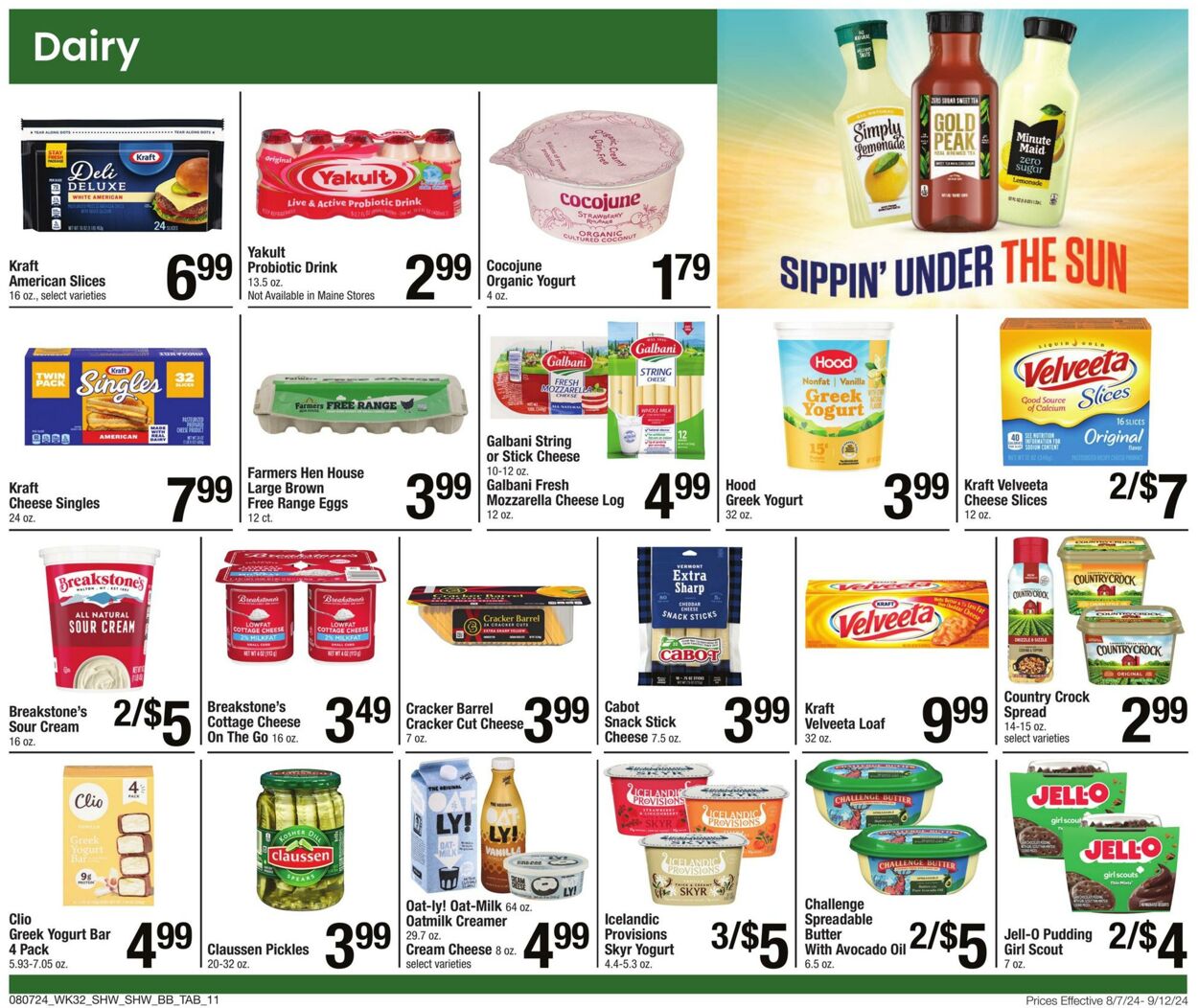 Weekly ad Shaws 08/07/2024 - 09/12/2024