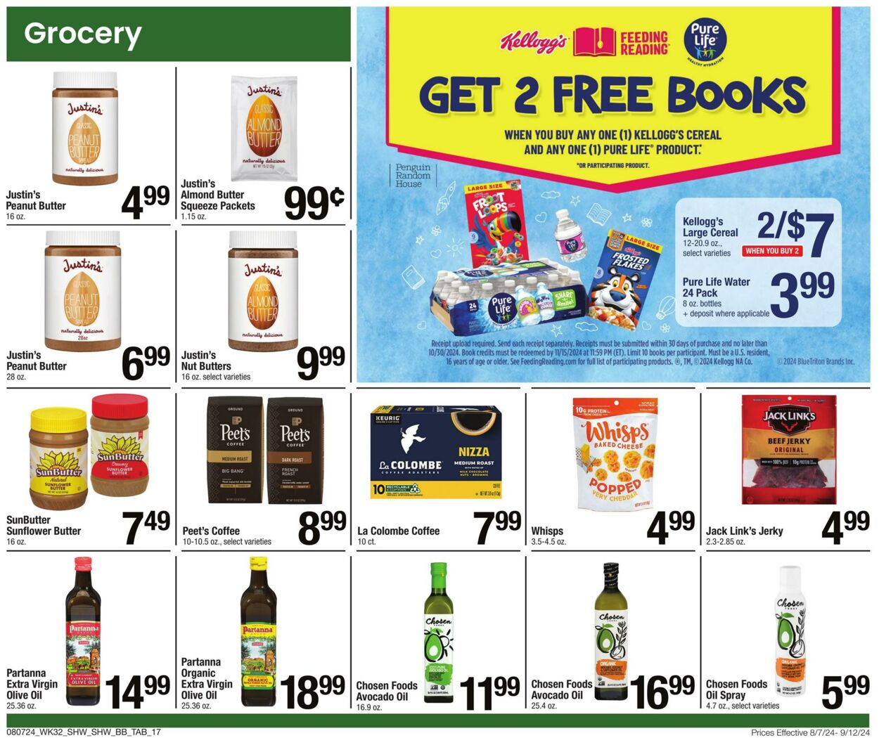 Weekly ad Shaws 08/07/2024 - 09/12/2024