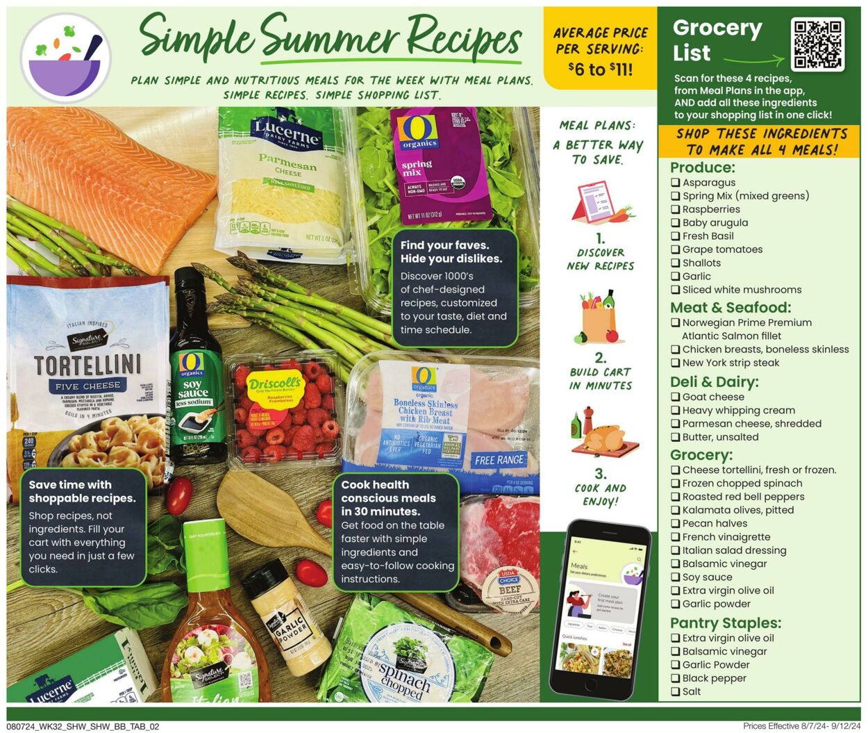 Weekly ad Shaws 08/07/2024 - 09/12/2024