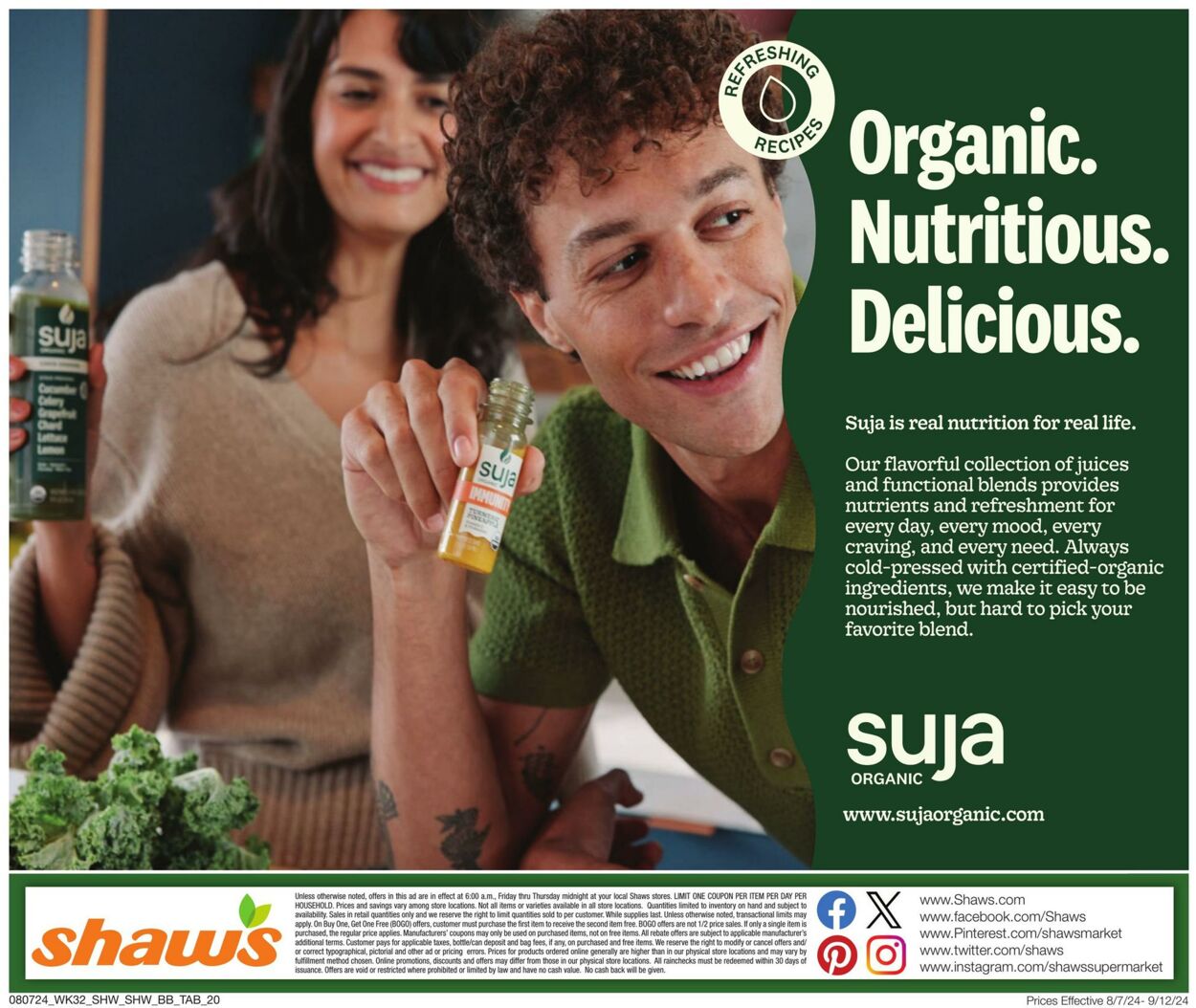 Weekly ad Shaws 08/07/2024 - 09/12/2024