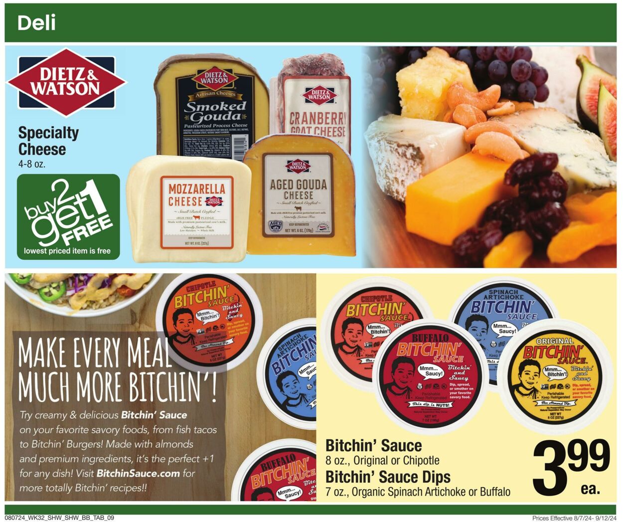 Weekly ad Shaws 08/07/2024 - 09/12/2024