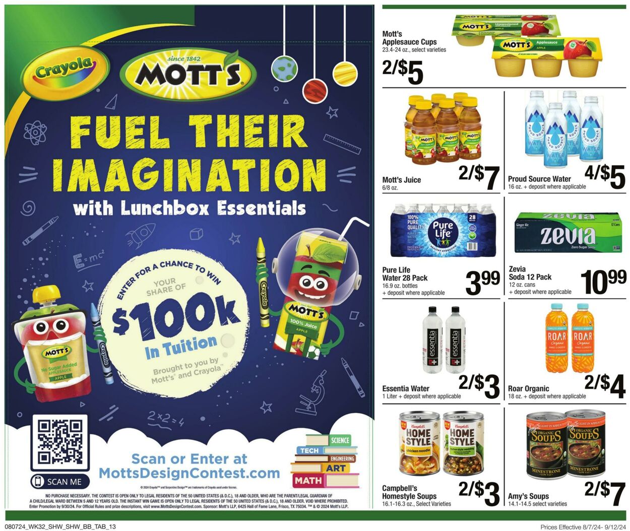 Weekly ad Shaws 08/07/2024 - 09/12/2024