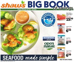 Weekly ad Shaws 10/09/2024 - 11/07/2024