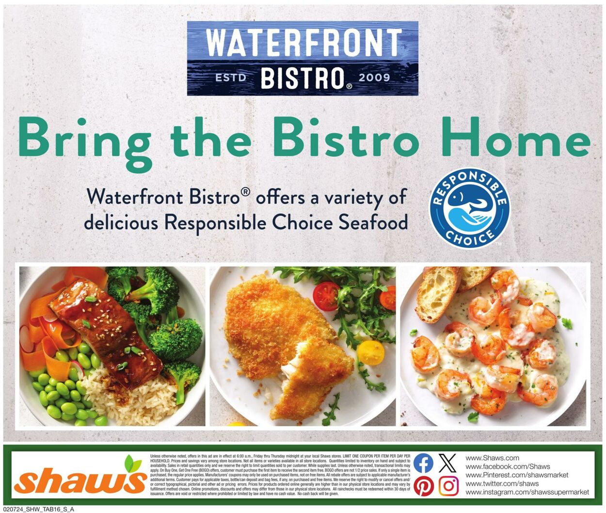 Weekly ad Shaws 02/07/2024 - 03/07/2024