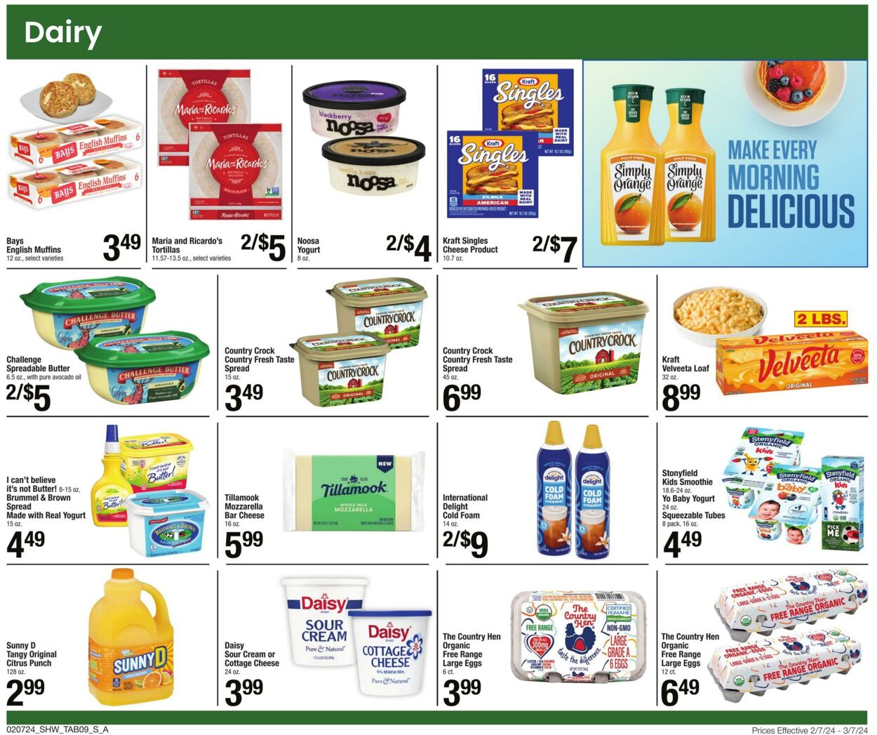 Weekly ad Shaws 02/07/2024 - 03/07/2024