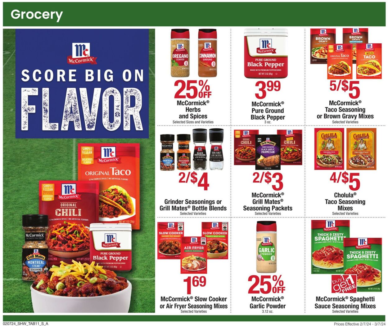 Weekly ad Shaws 02/07/2024 - 03/07/2024