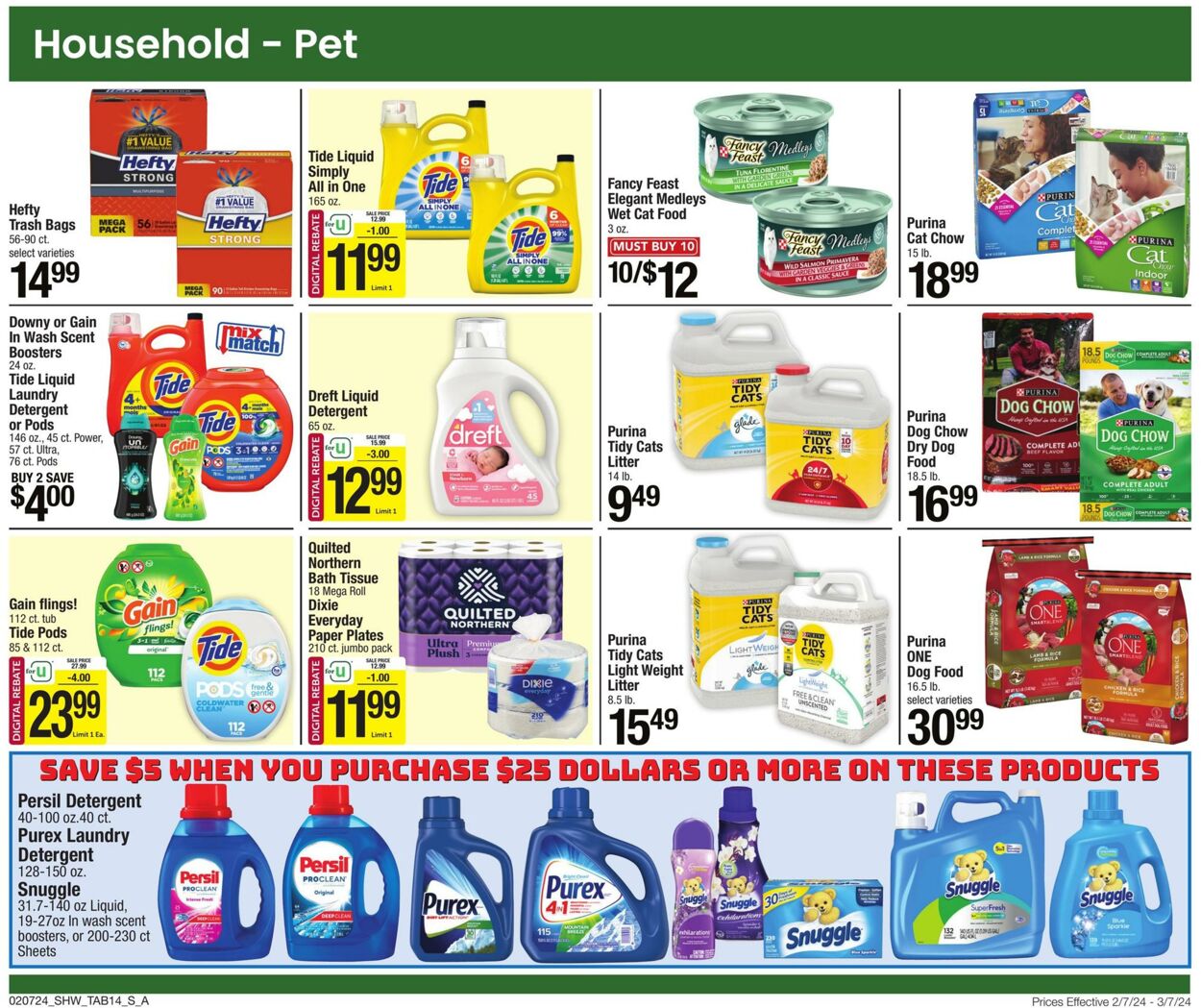 Weekly ad Shaws 02/07/2024 - 03/07/2024