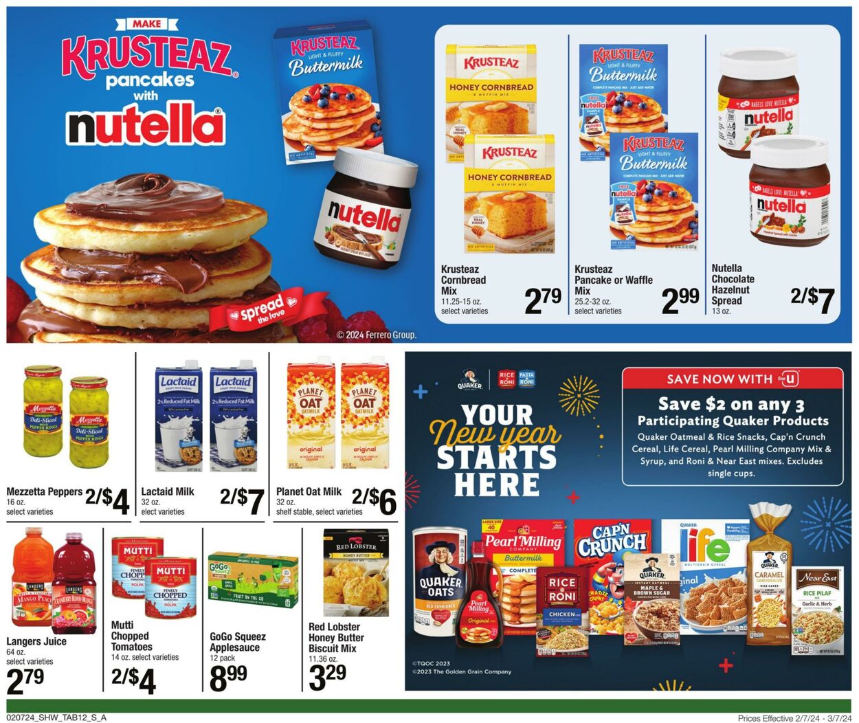 Weekly ad Shaws 02/07/2024 - 03/07/2024