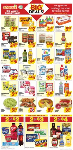 Weekly ad Shaws 08/02/2024 - 08/08/2024