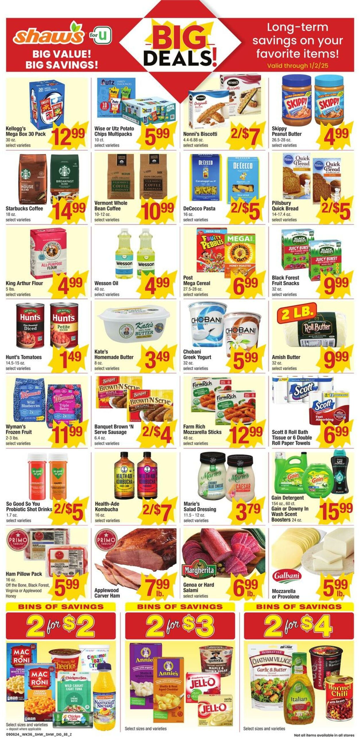 Weekly ad Shaws 09/06/2024 - 09/12/2024