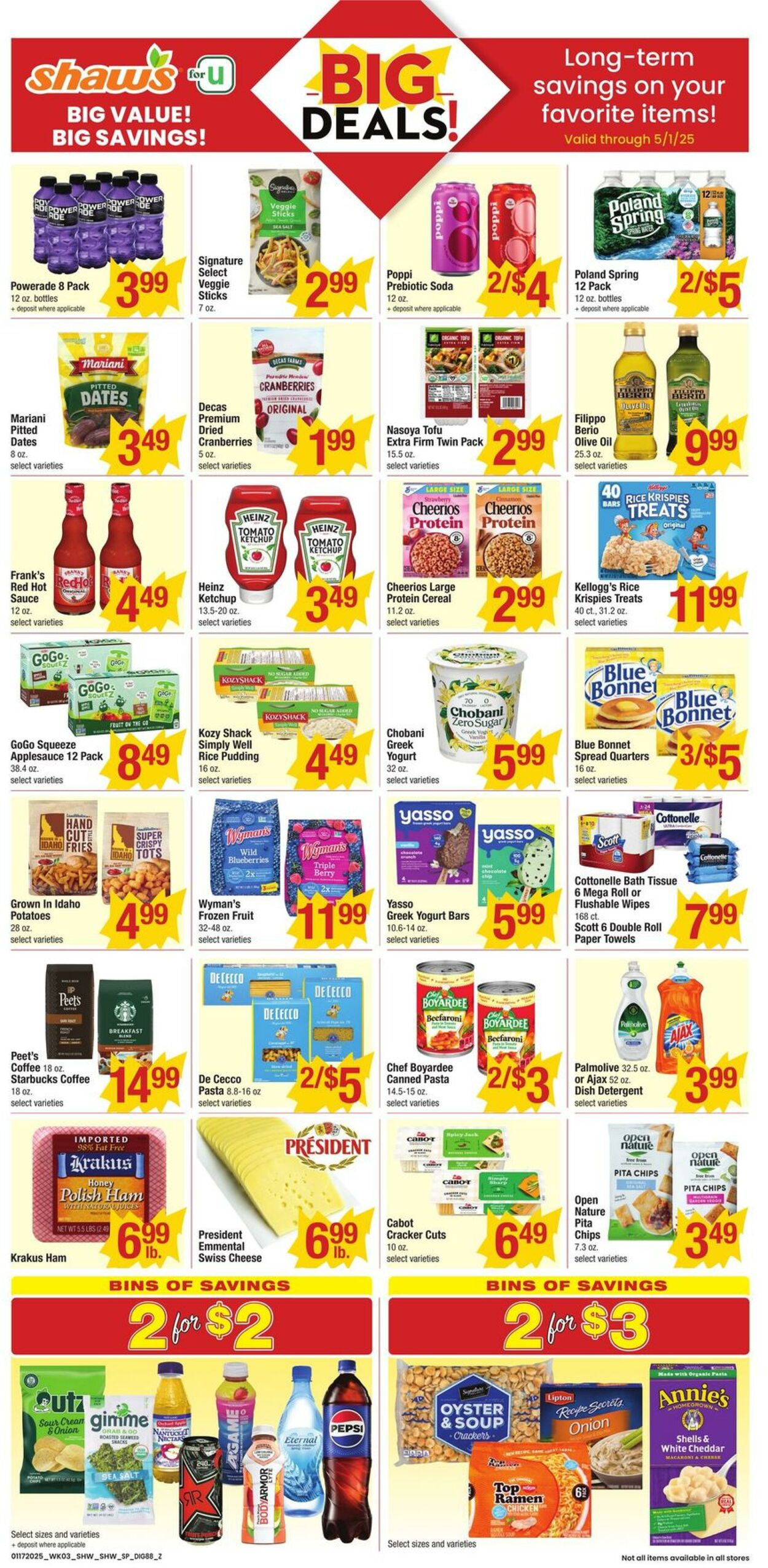 Shaws Promotional weekly ads