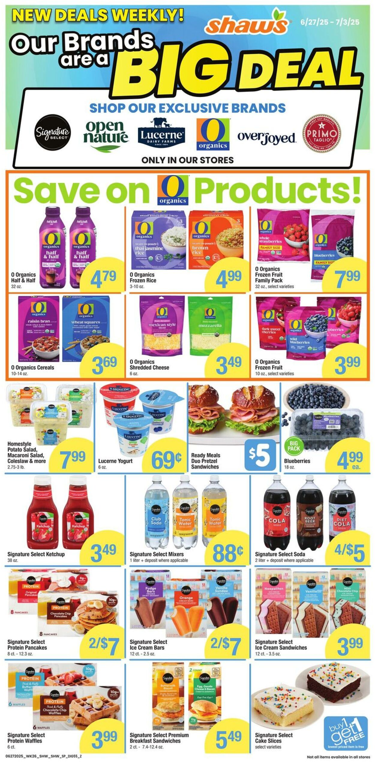 Weekly ad Shaws 06/27/2025 - 07/03/2025