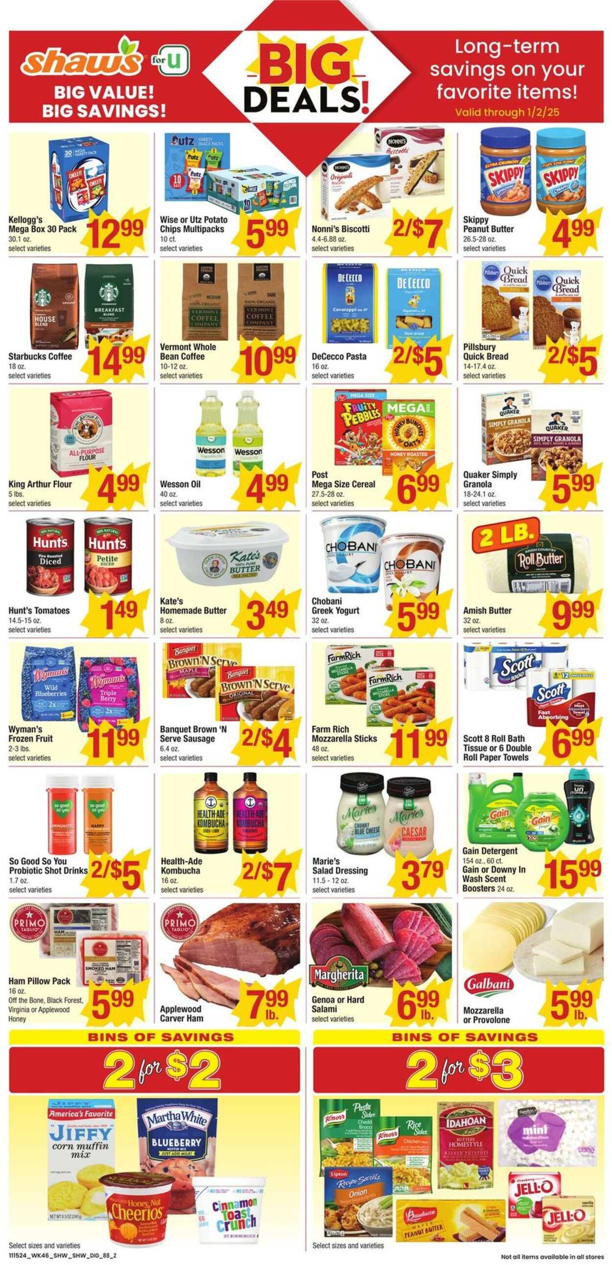 Weekly ad Shaws 11/15/2024 - 11/21/2024