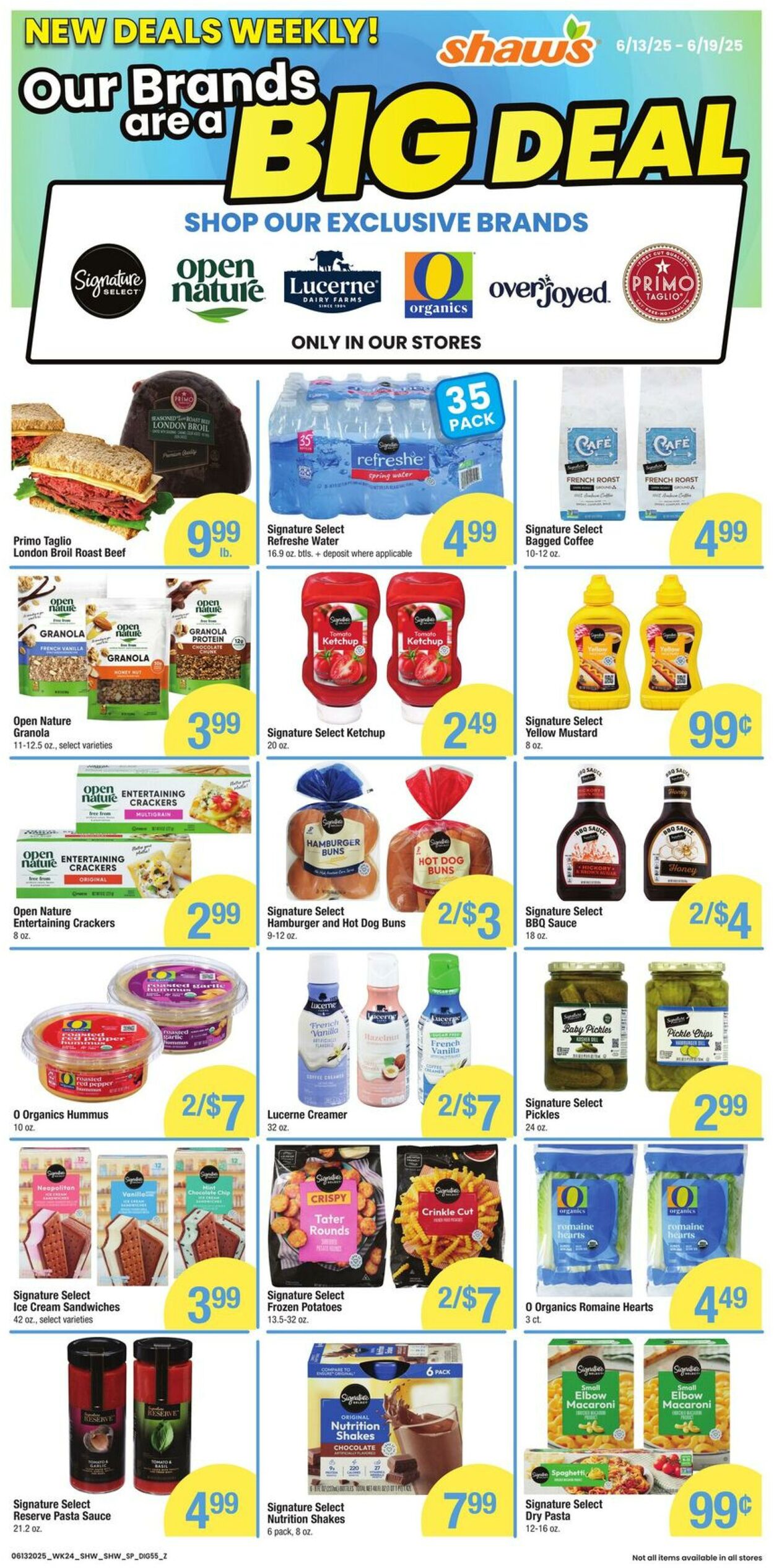 Weekly ad Shaws 06/13/2025 - 06/19/2025
