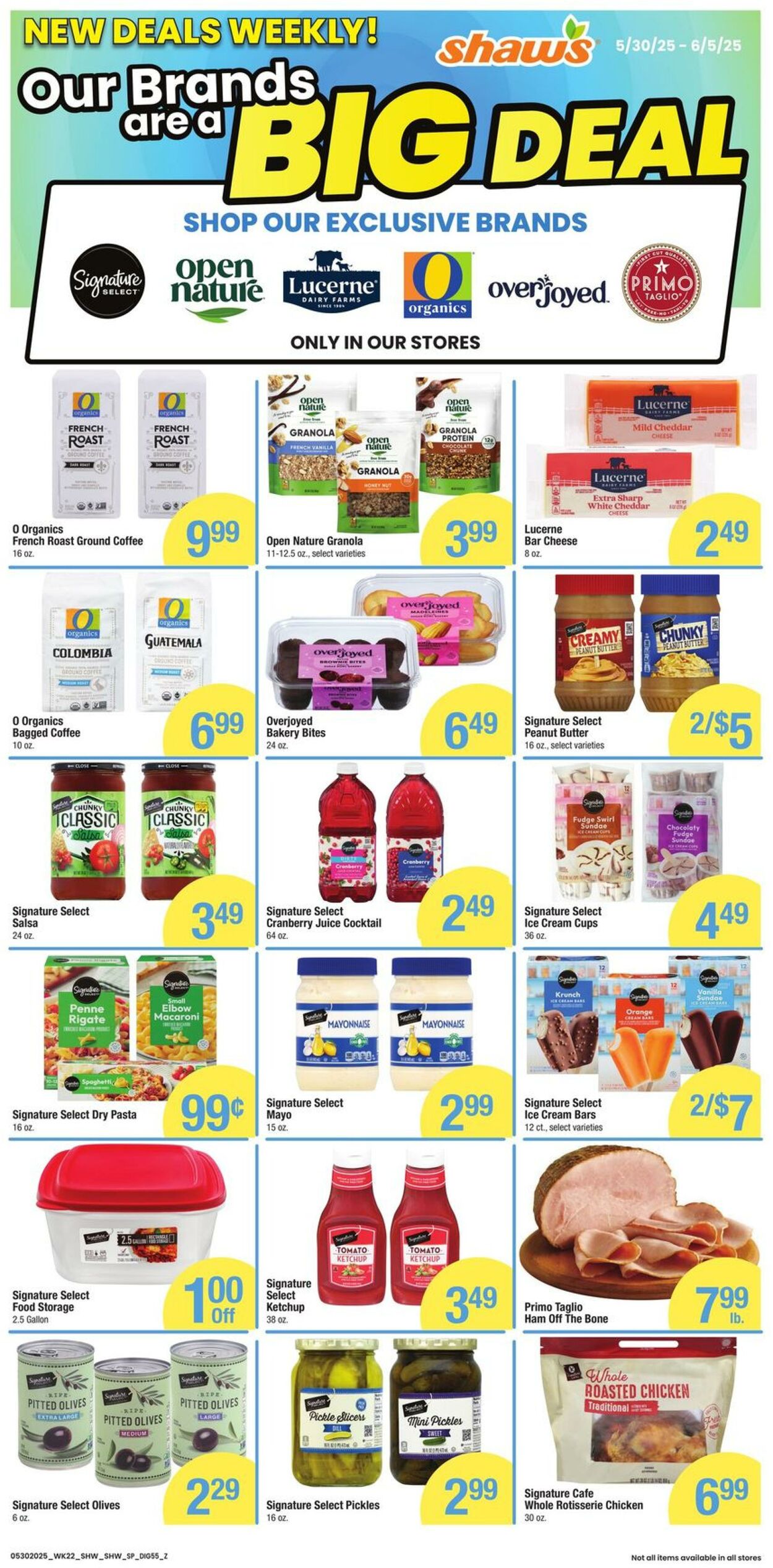Weekly ad Shaws 05/30/2025 - 06/05/2025