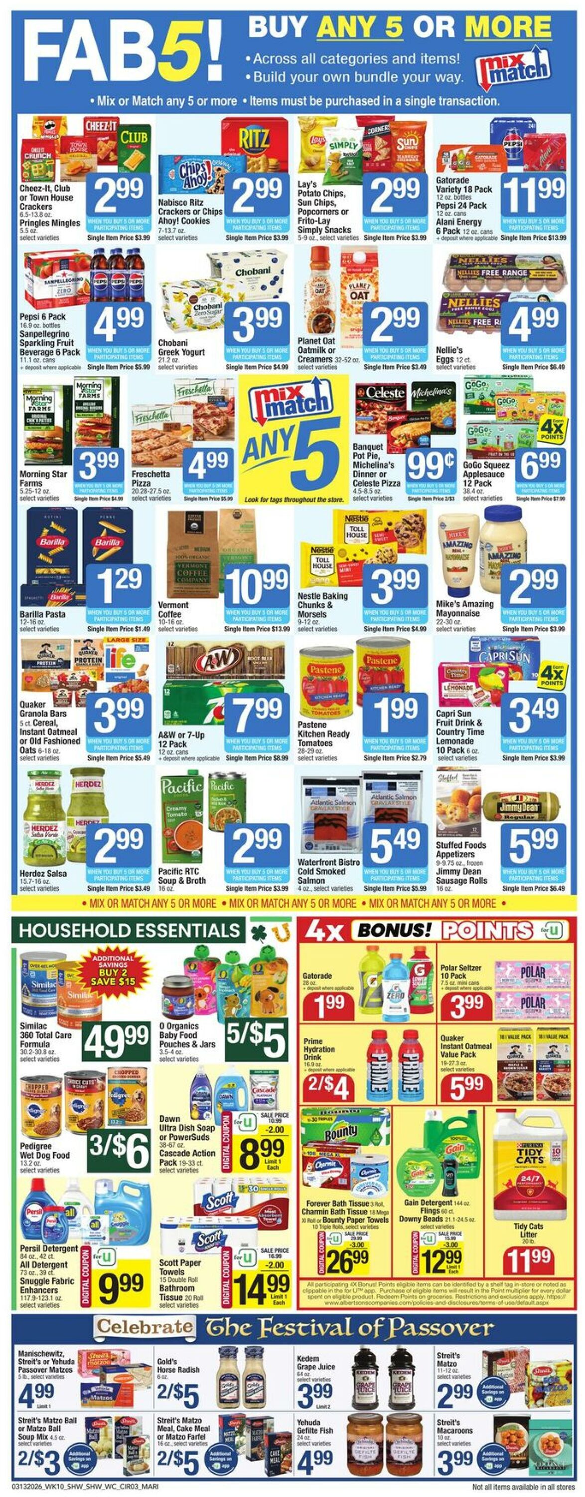 Weekly ad Shaws 03/13/2026 - 03/19/2026