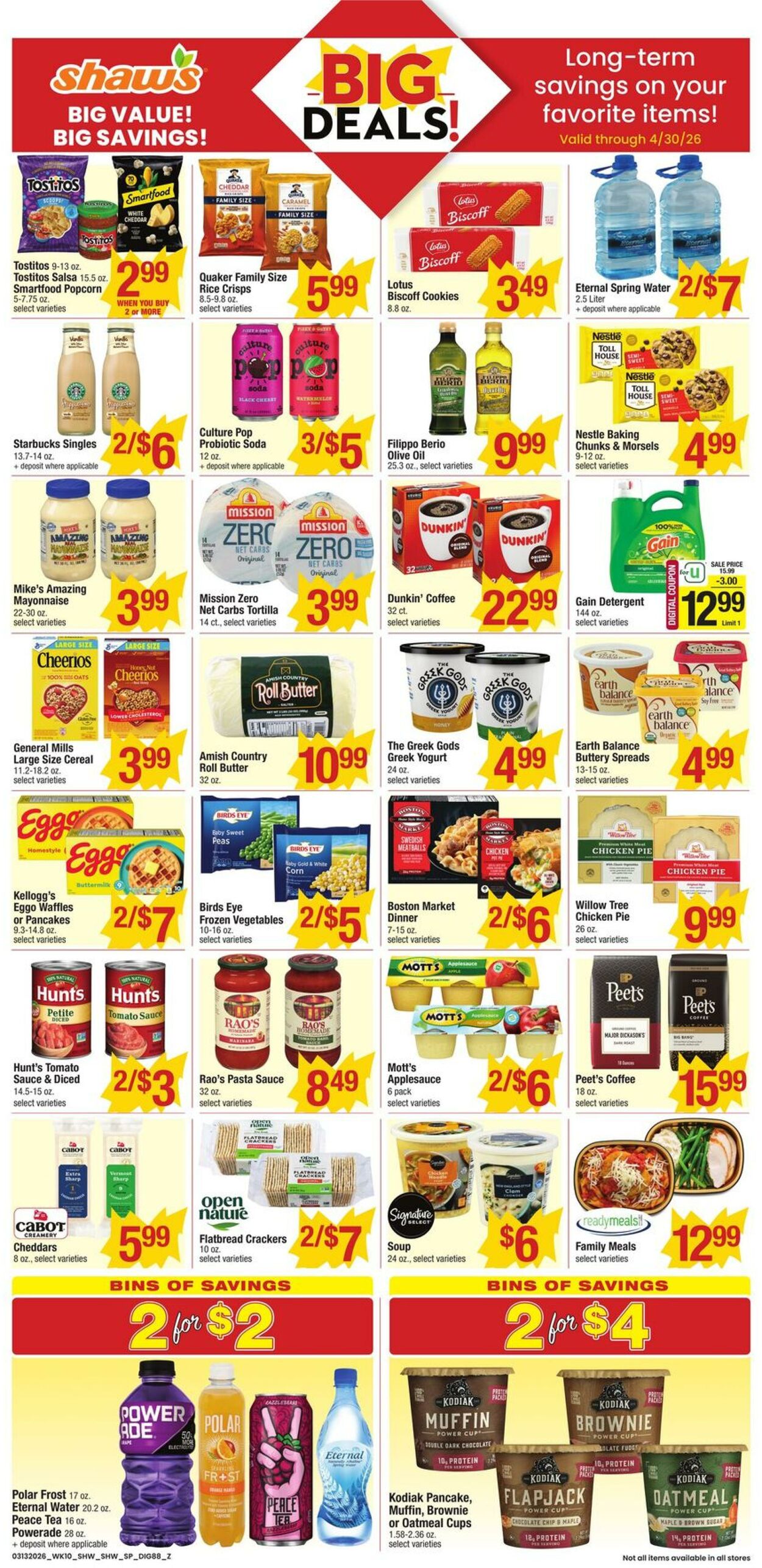 Weekly ad Shaws 03/13/2026 - 03/19/2026