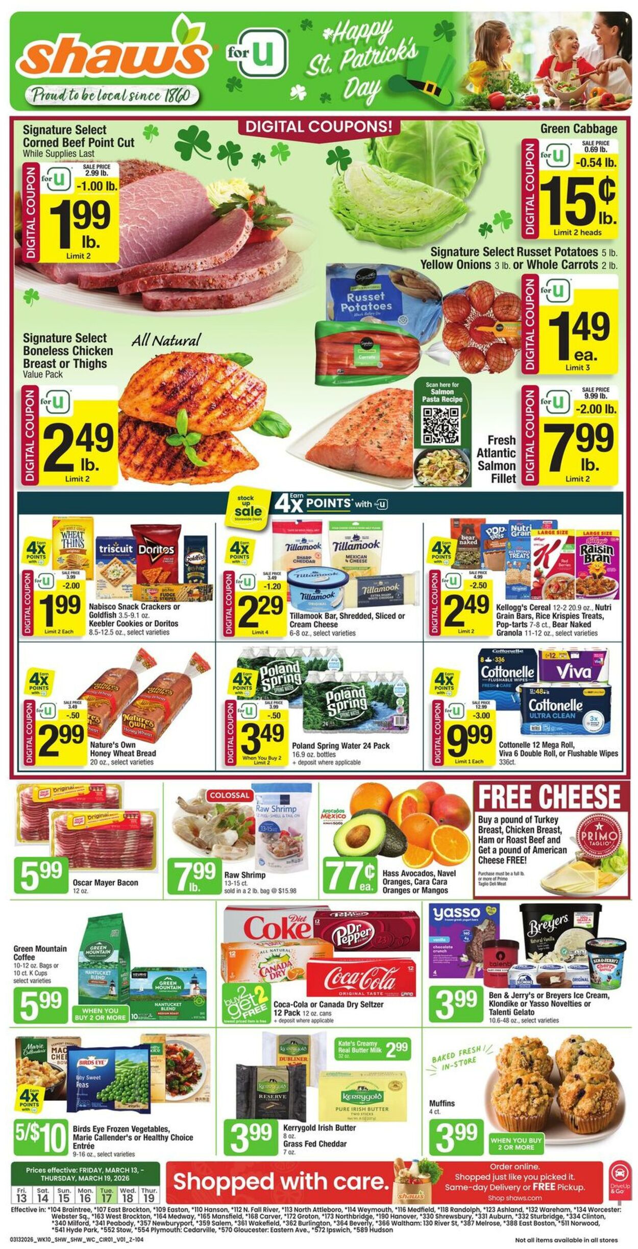Weekly ad Shaws 03/13/2026 - 03/19/2026